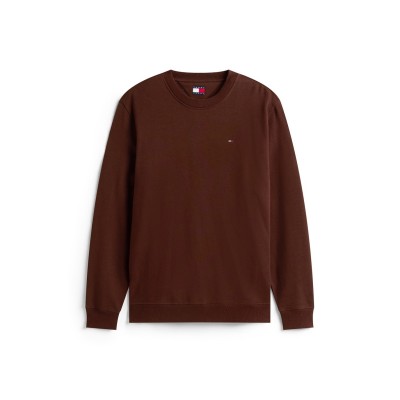 блуза,мъжки,ежедневни,облекла,мъжки,горнища,с,качулка,tommy,jeans,neck,sweatshirt,rich,brown