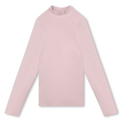 юношеска,блуза,детски,облекла,dkny,logo,roll,neck,sweater,juniors,purple,902