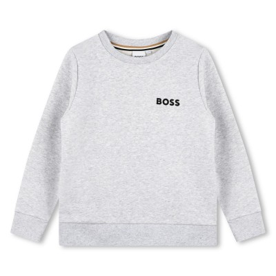 boss,logo,sweatshirt,boys,grey,a32