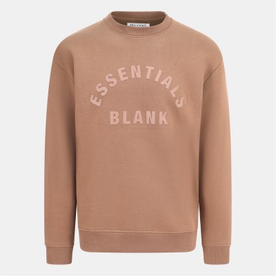 блуза,облекла,на,разпродажба,мъжки,блузи,blank,essentials,essentials,arch,sweatshirt,mocha