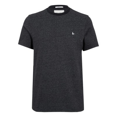 тениска,jack,wills,siro,rib,tee,sn44,black,white