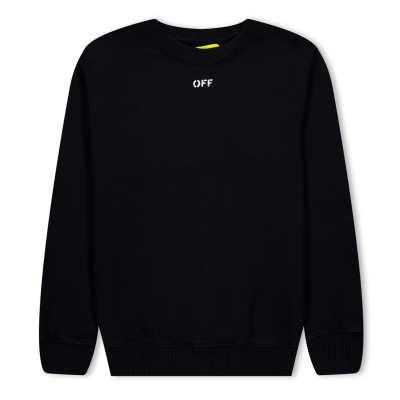 риза,с,дълъг,ръкав,детски,3/4,панталони,off,white,kids',stamp,cotton,long,sleeve,crew,sweatshirt,black,1001