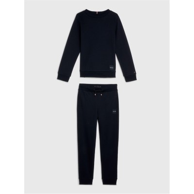 промоция,на,зимни,облекла,tommy,hilfiger,tommy,mono,sweat,set,jn34,desert,sky