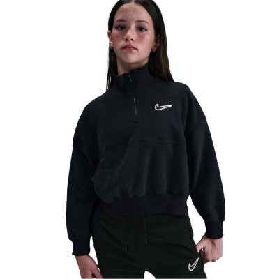 разпродажба,nike,детски,блузи,детски,3/4,панталони,nike,nike,g,nsw,flc,ls,t,jn99,black,white