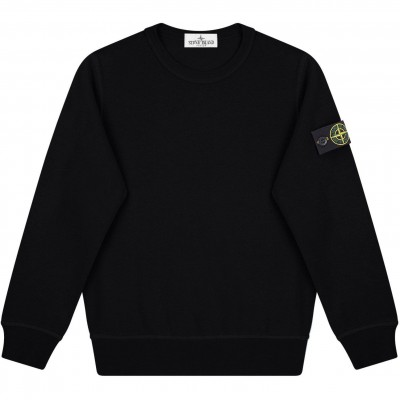 блуза,stone,island,crew,neck,sweatshirt,black,v0029
