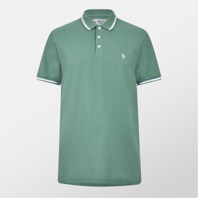 блуза,с,яка,облекла,на,разпродажба,мъжки,тениски,original,penguin,contrast,tipped,sleeve,polo,shirt,oil,blue