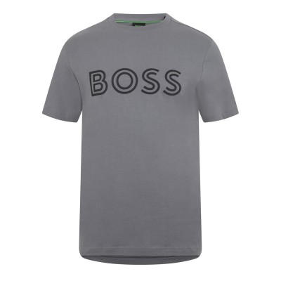тениска,облекла,на,разпродажба,мъжки,тениски,boss,logo,print,t,shirt,grey,251