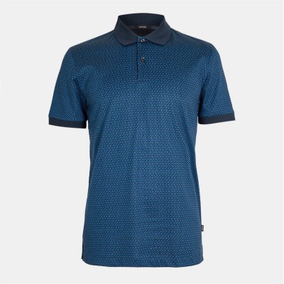 блуза,с,яка,облекла,на,разпродажба,мъжки,тениски,boss,parlay,short,sleeve,polo,shirt,dark,blue