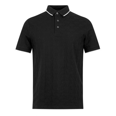 блуза,с,яка,мъжки,тениски,armani,exchange,men,s,short,sleeve,polo,shirt,black,1200