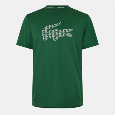 тениска,облекла,на,разпродажба,мъжки,тениски,lacoste,croc,performance,crew,t,shirt,green