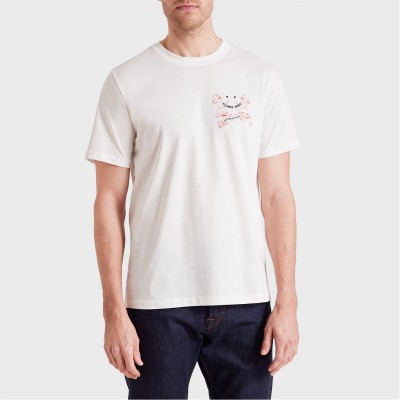 тениска,облекла,на,разпродажба,мъжки,тениски,ps,paul,smith,ps,mouse,tee,sn43,white,01