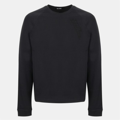 тениска,мъжки,тениски,no,fear,long,slv,tee,sn61,black