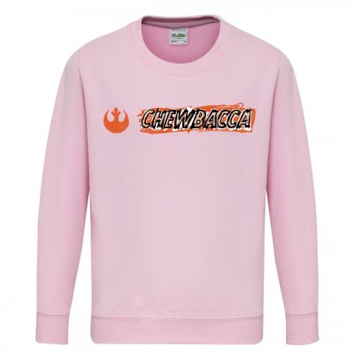 юношеска,блуза,детски,блузи,awd,printed,junior,star,wars,sweatshirt,chewbacca