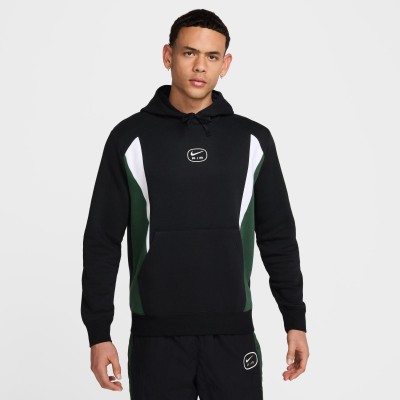 суичър,мъжки,горнища,с,качулка,nike,m,nsw,sw,air,po,hoody,flc,bb,black,fir,whi