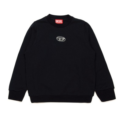 юношеска,блуза,детски,облекла,diesel,diamante,crew,sweater,juniors,black,k900