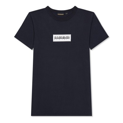 юношеска,тениска,napapijri,chamois,t,shirt,juniors,black,041