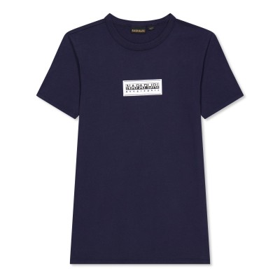 юношеска,тениска,napapijri,chamois,t,shirt,juniors,blu,marine,176