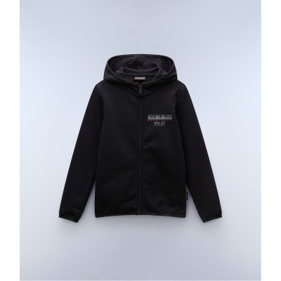 суичър,детски,3/4,панталони,napapijri,kids',eiger,zip,hoodie,black,041