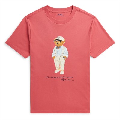 юношеска,тениска,детски,3/4,панталони,polo,ralph,lauren,bear,logo,t,shirt,juniors,adrondck,brry