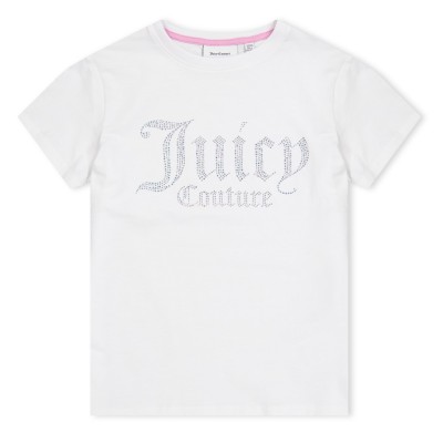 тениска,детски,3/4,панталони,juicy,couture,kids',diamante,regular,fit,t,shirt,white,002