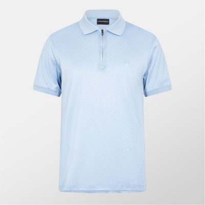 блуза,с,яка,облекла,на,разпродажба,мъжки,тениски,emporio,armani,men's,short,sleeve,polo,shirt,subdued,blue