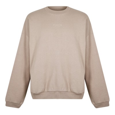 firetrap,tonal,sweater,mens,beige