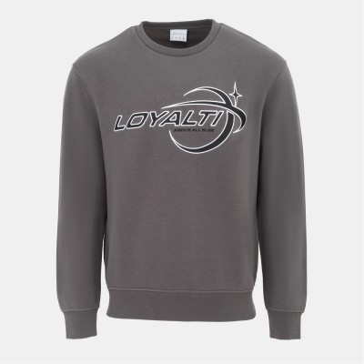 блуза,мъжки,блузи,loyalti,galaxy,crewneck,sweatshirt,men,carbon