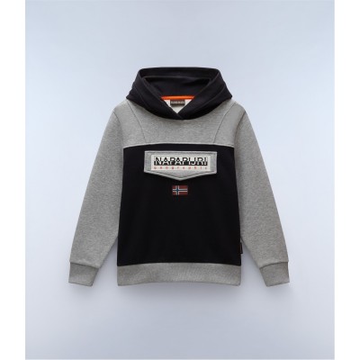 юношески,суичър,napapijri,burgee,hoodie,juniors,grey,mh5