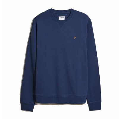 блуза,мъжки,блузи,farah,tim,crew,sweatshirt,sigil,blue,415