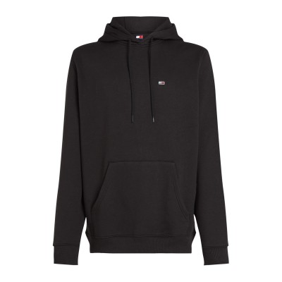 суичър,мъжки,ежедневни,облекла,мъжки,горнища,с,качулка,tommy,jeans,small,flag,hoodie,black
