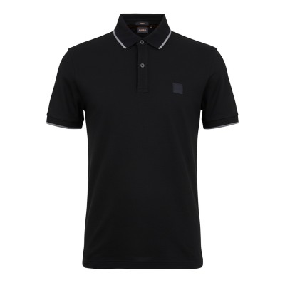блуза,с,яка,облекла,на,разпродажба,мъжки,тениски,boss,men's,pique,logo,polo,shirt,black