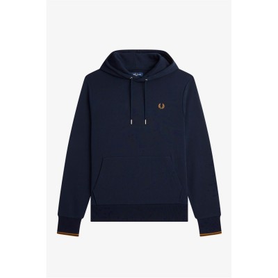 суичър,мъжки,ежедневни,облекла,мъжки,горнища,с,качулка,fred,perry,men's,logo,hoodie,navy,r63