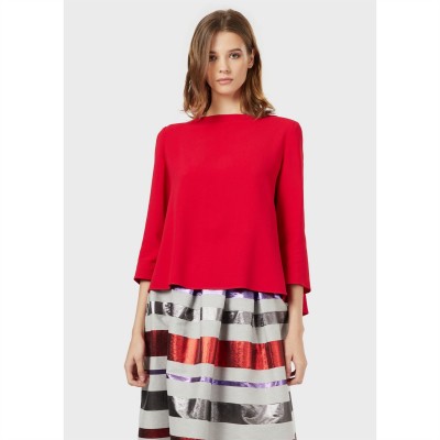 дамски,ризи,emporio,armani,emporio,rlx,blouse,ld99,coral,red