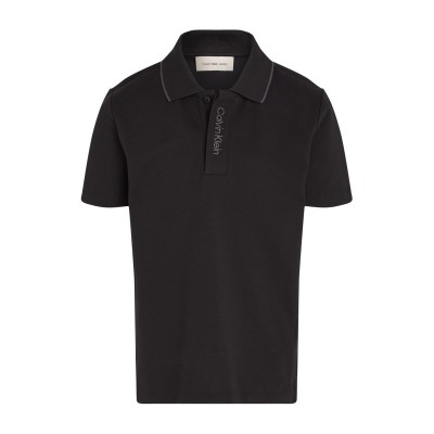 блуза,с,яка,детски,облекла,calvin,klein,jeans,kids',embroidered,logo,short,sleeve,polo,shirt,ck,black