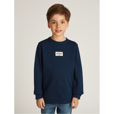 детски,облекла,tommy,hilfiger,monotype,1985,label,reg,sweatsh,navy,c1g