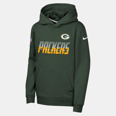 суичър,детски,горнища,с,качулка,nike,kids,nfl,sideline,new,york,jets,long,sleeve,hoodie,green,bay,pckrs