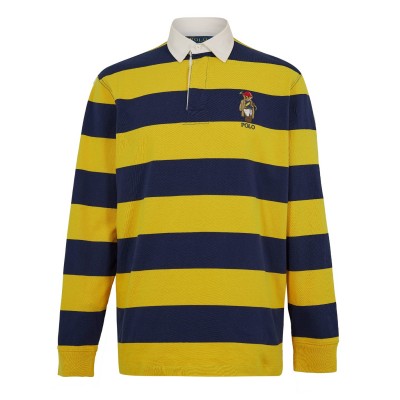 мъжки,тениски,polo,ralph,lauren,polo,rugby,bear,polo,sn05,navy,yllw