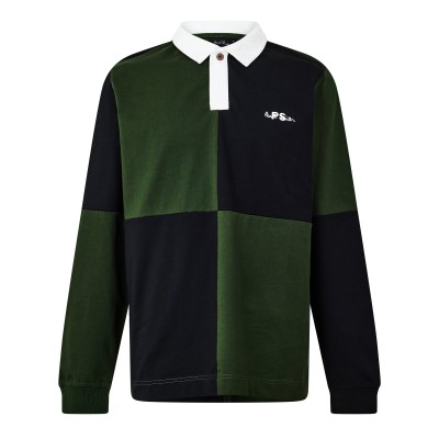 мъжки,тениски,ps,paul,smith,ps,rugby,polo,sn64,black,79