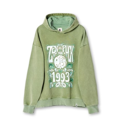 суичър,мъжки,горнища,с,качулка,pretty,green,zen,tour,hoodie,green