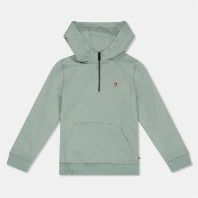 блуза,детски,горнища,с,качулка,детски,3/4,панталони,farah,zip,sweatshirt,jn99,sea,foam