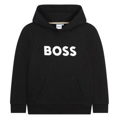 суичър,детски,облекла,boss,kids,logo,hoodie,logo,design,black