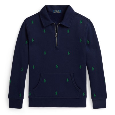 поларено,яке,polo,ralph,lauren,kids,full,zip,soft,fleece,jacket,navy