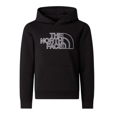 юношески,суичър,детски,горнища,с,качулка,детски,3/4,панталони,детски,облекла,the,north,face,drew,peak,hoodie,juniors,tnf,black,jk3