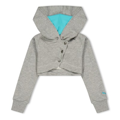 юношеско,яке,разпродажба,puma,детски,горнища,с,качулка,детски,3/4,панталони,puma,girl,cropped,sweat,jacket,juniors,grey