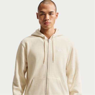 суичър,облекла,на,разпродажба,разпродажба,nike,мъжки,горнища,с,качулка,nike,sportswear,club,fleece,men's,full,zip,hoodie,lt,khaki