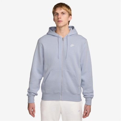 суичър,промоция,на,зимни,облекла,разпродажба,nike,мъжки,горнища,с,качулка,nike,sportswear,club,fleece,men's,full,zip,hoodie,ghost