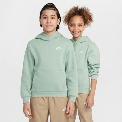 детски,суичър,разпродажба,nike,детски,горнища,с,качулка,детски,облекла,nike,club,pullover,hoodie,junior,boys,steam,white