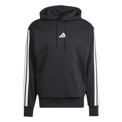 мъжки,суичър,мъжки,горнища,с,качулка,adidas,essentials,fleece,3,stripes,hoodie,mens,black,white