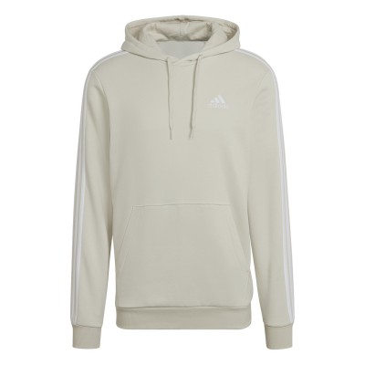 мъжки,суичър,мъжки,горнища,с,качулка,adidas,essentials,fleece,3,stripes,hoodie,mens,aluminium,white