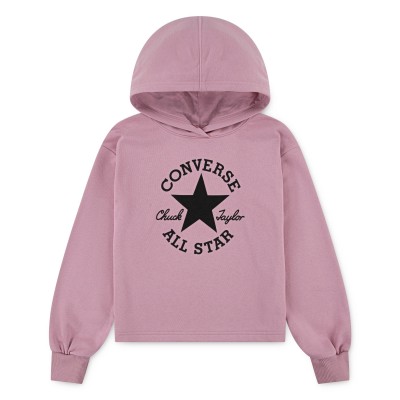 суичър,детски,горнища,с,качулка,converse,kids,ctp,pull,over,hoodie,lotus,pink